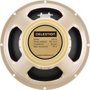 Celestion G12M-65 Creamback 16 Ohm 12" Guitar Speaker 65W